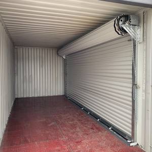 10x10 thiết kế hiện đại thép tự lưu trữ của nhãn hiệu chuỗi màn trập cửa không thấm nước lâu dài cuộn lên con lăn cửa bán buôn - Product Image 4