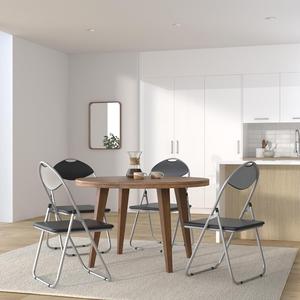 كرسي حديث قابل للطي محمول بإطار معدني من المصنع مباشرة - Product Image 6