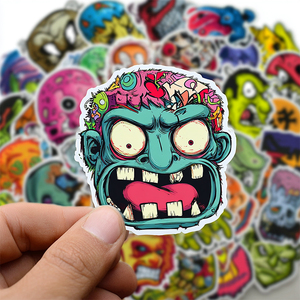 Vinyl Holographic Biểu Tượng Tùy Chỉnh Dễ Thương Động Vật Dán Tự Dính Laser Cắt Dầu Chống Thấm Nước Bằng Chứng Nhãn - Product Image 6