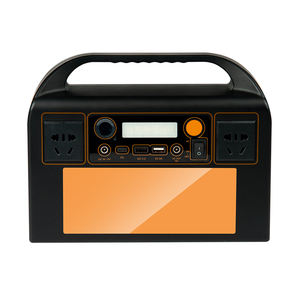 Station d'alimentation portable compatible solaire avec sortie multi-ports pour les voyages, l'utilisation en voiture et la recharge de téléphones, batterie d'urgence - Product Image 4