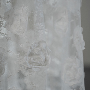 Vestidos de Novia Elegantes y Glamurosos sin Tirantes, Vestido de Noche Floral con Cola de Rosas, Vestido Largo con Corsé, Sfy185 - Product Image 5