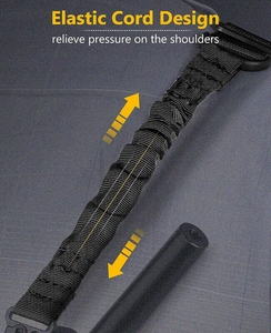 CVLIFE Juego de Eslingas de Dos Puntos con Giratorios Antirrotación y Ajustador de Longitud de Gancho de Metal Paquete de 2 Fundas de Nylon para Caza - Product Image 6