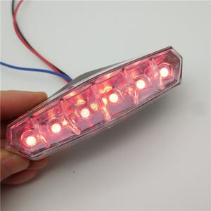 Accessoires pour motos, feu arrière LED pour scooter électrique, mini feu arrière LED, feu arrière de freinage et de positionnement - Product Image 2