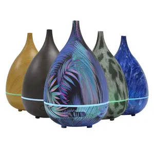 Diffuseur <span class=keywords><strong>d</strong></span>'huiles essentielles, purificateur <span class=keywords><strong>d</strong></span>'<span class=keywords><strong>air</strong></span>, humidificateur, lumière LED contrôlée par application, pour la maison - Product Image 1