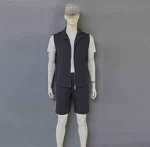 عالية الجودة شعار مخصص بلا أكمام الذكور العادية تناسب جيليه صدرية عكسها سترة بالجملة الرجال بوديدفير - Product Image 6