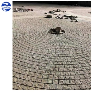 Chất lượng hàng đầu đen grey <span class=keywords><strong>Granite</strong></span> <span class=keywords><strong>Cubes</strong></span> flamed bề mặt Cobble Stones 10x10 cm xẻ cạnh đường lái xe đậu xe pavers bán buôn lát - Product Image 3