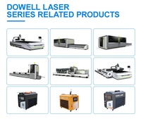 Dowell Factory Raycus 3000X1500 10000w 15000w 3000w 6000w 12000w IPG 3015 Machine de découpe laser à fibre pour aluminium acier métal