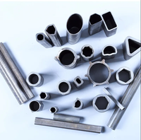 Tubo de acero hexagonal hueco con forma de limón Triangular ST52 ST37 53,4*3,8 Rotavator PTO Tubo de eje Tubo de forma especial