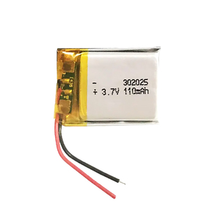 <span class=keywords><strong>3</strong></span>.7V 120Mah 302030 Lithium Ion Polymeer Batterij Smart Watch Compatibel 302025 Li-Ion Oplaadbare <span class=keywords><strong>3</strong></span>.7V 110Mah Pouch Connector - Product Image 5
