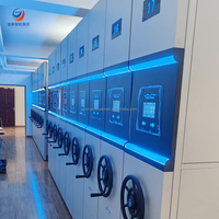 Estanterías Compactadoras con Cerradura Electrónica RFID Automatizada, Sincronización en la Nube y Software WMS para Operaciones Eficientes en Centros Logísticos