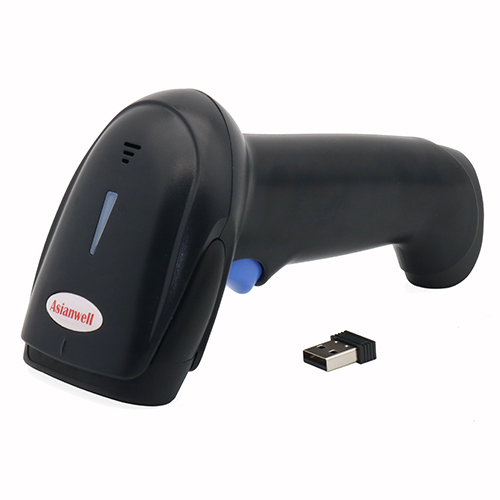 Portable Wireless 2.4G Handheld Barcode Scanner Barcode Reader 1D 2D QR Handheld Reader Automatic Scanning