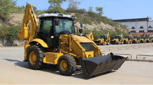 Haohong mới bánh xe tải <span class=keywords><strong>backhoe</strong></span> <span class=keywords><strong>Digger</strong></span> 2-in-1 phía trước <span class=keywords><strong>loader</strong></span> và <span class=keywords><strong>backhoe</strong></span> với động cơ và bơm thành phần cốt lõi - Product Image 5