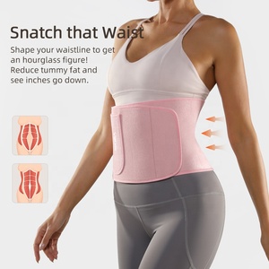VBOSi 1638 <span class=keywords><strong>Ceinture</strong></span> d'entraînement à la taille élastique pour femmes OEM Support de posture de sauna amincissant pour la sueur améliorée Brûler la graisse du ventre Fitness - Product Image 5