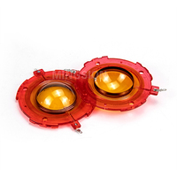 Haut-parleur de tweeter économique pour système PA de 2 pouces, bobine vocale de 51,6 mm, diaphragme en polymère, aimant en ferrite, unité de commande, accessoire