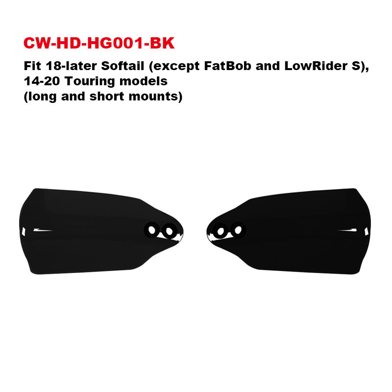 Noir (18 + Softail/14-20 Touring)