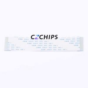 FFC1.0A-22P-100-4-8 FFC Cable (Flexible Flat Cable) P=1mm Connector 22P 1mm Non-Inverting 10cm - Product Image 1