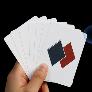 WJPC-cartas de juego de papel de aluminio de Color, juego de cartas que brillan en la oscuridad, en caja personalizada - Product Image 4