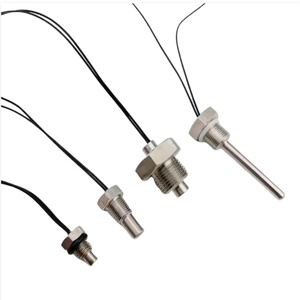 Sensor de Temperatura FTS-S05R8G3-PT1000, PT1000 con Cables, Montaje Roscado, Sonda de Acero Inoxidable - Product Image 3