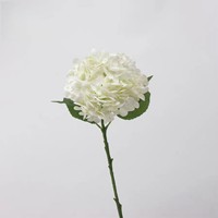 Bunga Hydrangea Buatan Berkualitas Tinggi BF-HG16, Sentuhan Realistis, Warna Hijau Tua Elegan, dari Lateks, untuk Dekorasi Pernikahan dan Rumah