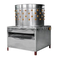Machine d'enlèvement de plumes de poulet Machine d'épilation automatique pour poulet caille Pigeons oiseau équipement d'abattage essentiel