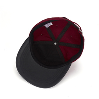 Personalizado 6 paneles de moda ajustable verano Unisex algodón cuero Snapback gorra deportes gorras para protección solar al aire libre