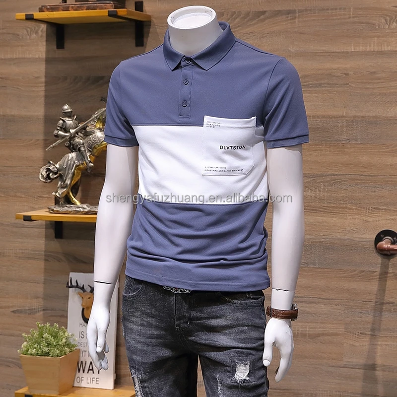 Wholesale Cotton Plain Blank Casual Quick Dry Breathable Short Sleeve Men Clothes comfortable Print Golf Polo Tee Shirts