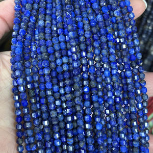 Cuentas de Piedras Preciosas de <span class=keywords><strong>Piedra</strong></span> Natural de 4 mm con Corte de Diamante en Forma de Linterna para la Elaboración de Joyas - Product Image 6