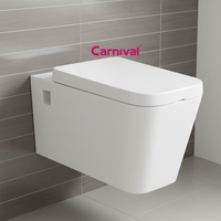 WC mural de haute qualité, standard européen, pour salle de bain, couleur blanche, en céramique, pour maison