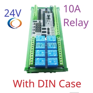 Carte d'extension 8AI-8DI-8DO ESP-WROOM-32 <span class=keywords><strong>ESP32</strong></span> pour relais réseau Ethernet WEB MQTT DIY DC 12V <span class=keywords><strong>24V</strong></span> - Product Image 5