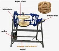 Machine de tissage de corde de fibre de sisal de machine de torsion de corde de fibre de coco de Offre Spéciale machine de tressage de corde de paille de riz de blé