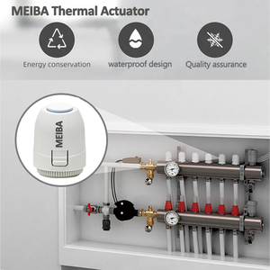Attuatore Termico Elettrico 220V per Collettore Termostato per Riscaldamento a Pavimento per Hotel NC AC 230V M30*1.5mm a 2 Fili - Product Image 4