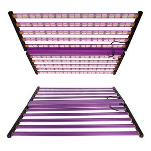 Meijiu High PPFD Grow Light Bar Full Spectrum Aluminum Grow <b>Lamp</b> Folding LED Light Bar 12 Bar Design Grow Light - Product Image 5