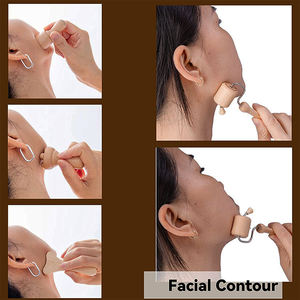 Set di 7 Strumenti in Legno per Massaggio Viso, <span class=keywords><strong>Kit</strong></span> di Terapia del Legno, <span class=keywords><strong>Kit</strong></span> Maderoterapia Corporale, <span class=keywords><strong>Kit</strong></span> Maderoterapia Facciale - Product Image 6