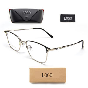 <span class=keywords><strong>Occhiali</strong></span> da Vista in Titanio alla Moda, Montature <span class=keywords><strong>Sottili</strong></span> e Piatte, <span class=keywords><strong>Occhiali</strong></span> Raffinati per Uomo e Donna - Product Image 4