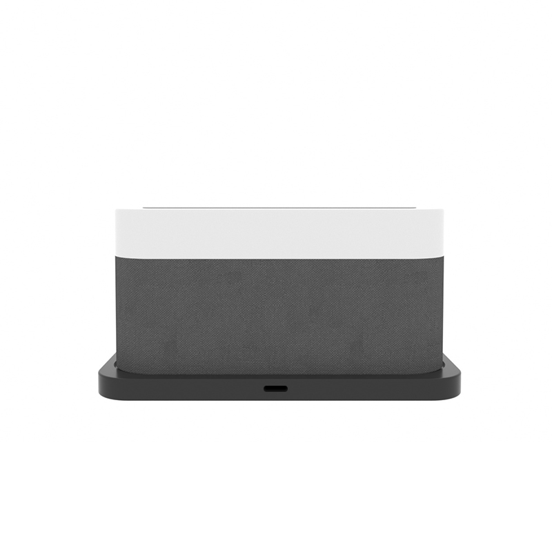 Новинка 2021, Прямая поставка, настольные часы с цифровым будильником и светодиодной лампой, беспроводное зарядное устройство