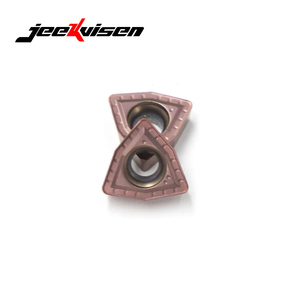 Plaquette de tournage en carbure de tungstène JEEKVISEN WCMT050308-MF JA215P pour foret en U, pour usinage CNC - Product Image 1