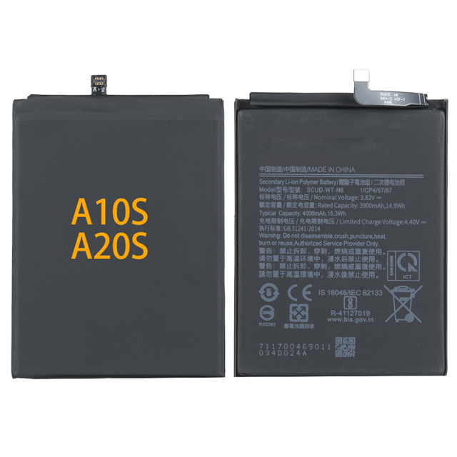 SCUD-WT-N6 Polymer Lithium Battery for Samsung Galaxy A10S A20 A20S Mobile Phone Battery