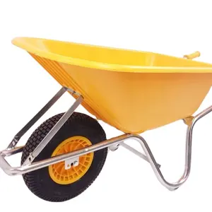 <span class=keywords><strong>Brouette</strong></span> du constructeur <span class=keywords><strong>110L</strong></span> avec le poly plateau - Product Image 1