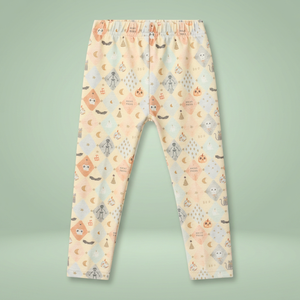 Pantalones de Algodón Suave para Niños, Pantalones de Estar por Casa para Niñas, Pijamas Estampados, Leggings Florales para Bebés - Product Image 2