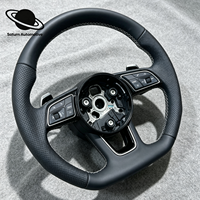 Volant en cuir/PU et fibre de carbone pour Audi C7/A7/A8/Q3/Q5/Q7/Q8/S3/S4/S5/SQ7/RSQ7/RS3/RS4/RS5/RS6/RS