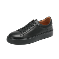 Chaussures de marche décontractées classiques pour hommes 2025, en cuir de veau véritable, baskets pour garçons, chaussures de skate, grande taille, personnalisation, usine de conception