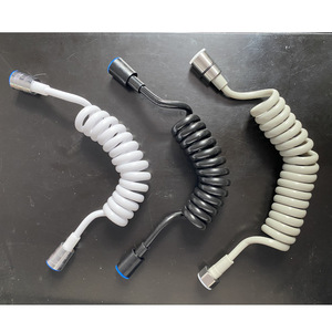 Manguera de ducha retráctil con resorte Saint Ruijia 56591, tubo de entrada de agua de PVC para pistola pulverizadora de bidé, suministro transfronterizo - Product Image 3