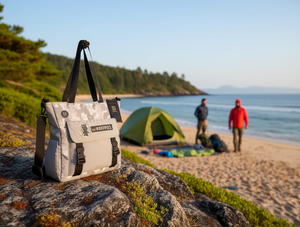 Borsa a tracolla impermeabile da 18 pollici in materiale Oxford unisex per uso esterno - Product Image 2