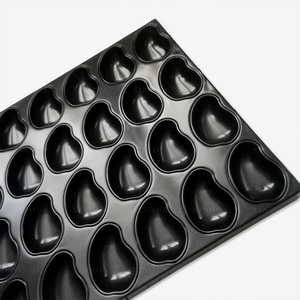 Venta al por mayor personalizada de grado alimenticio de aluminio de acero de alta calidad profesional antiadherente de <span class=keywords><strong>mango</strong></span> bandejas para hornear pasteles moldes para pasteles bandeja para hornear - Product Image 5