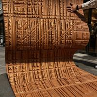 Panneaux muraux en pierre écologiques imperméables, carreaux décoratifs imitation roche pour extérieur, souples et flexibles, MCM pour application intérieure
