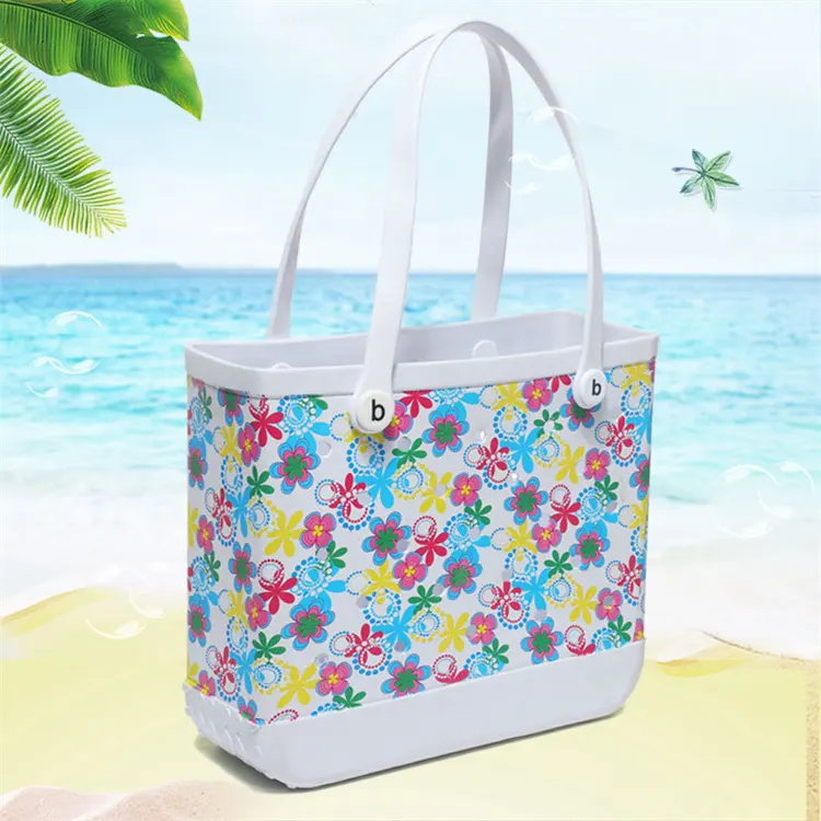 Популярная Водонепроницаемая модная сумка-тоут, большая корзина для покупок, Пляжная силиконовая сумка-кошелек, эко-желе, конфеты, женские сумки