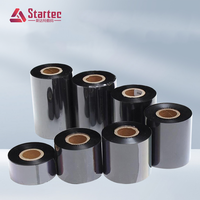 Harga Pabrik Thermal Transfer Ribbon Wax/Wax Resin/Resin Ribbon Cetak Jelas Tahan Gores untuk Mesin Printer Ribbon