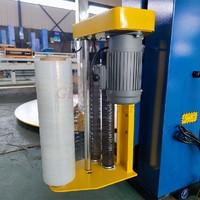 Machine d'emballage de film étirable pour palettes intelligentes, emballage de boîtes lourdes, pré-étirage automatique