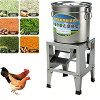 Offre Spéciale – Grande Capacité – Machine de Traitement Agricole en Acier Inoxydable – Hachoir à Fruits et Légumes – Broyeur d'Ensilage d'Herbe – Déchiqueteur de Tiges de Maïs et de Grains