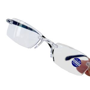 Gafas de lectura anti-luz azul de 350 grados, estilo moderno, para vendedores ambulantes, 2 yuanes, para personas mayores, gafas protectoras. - Product Image 5